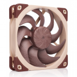 Noctua NF-A12X25 G2 LS-PWM Kompiuterio au&scaron;inimo sistema Kompiuterio korpusui Ventiliatorius 12 cm Rusvai gelsvas 1 vnt
