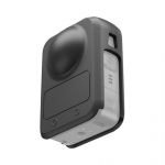 PULUZ silikono dėklas su objektyvo dangteliu DJI Osmo 360 (Juodas)