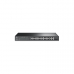 TP-Link JetStream TL-SL2428P tinklo komutatorius Valdomas L2 Fast Ethernet (10/100) Maitinimas per Eternetą (PoE) 1U Juoda