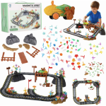 RoGer Stem Magnetic Car Racing Track