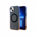 BMW Dėklas BMW BMHMP14SHTGE iPhone 14 6.1" pilkas/pilkas kietas dėklas Gradient Bumper MagSafe