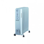 Ravanson OH-11 electric space heater Oil electric space heater Indoor Baltas, Sidabrinis 2500 W