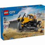LEGO City Geltonas buldozeris su krautuvu