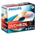 Philips DR8S8J05C/00 neįra&scaron;ytas DVD diskas 8,5 GB DVD+R DL