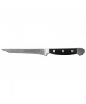 G&uuml;de Alpha Boning Knife flex. POM black 13 cm 1703/13