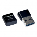 Philips Pico Edition 3.0 USB atmintukas 64 GB USB A tipo 3.2 Gen 1 (3.1 Gen 1) Juoda