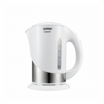 Zelmer ZCK7630W elektrinis virdulys 1,7 L 1850 W Sidabras, Balta