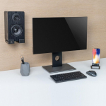 Maclean &bdquo;Maclean MC-932 Universal Soundbar&ldquo; sienos tvirtinimo laikiklis, skirtas garso juostos garsiakalbių dėžutei fiksuoti reguliuojam