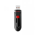 SanDisk Cruzer Glide USB atmintukas 64 GB USB A tipo 2.0 Juoda, Raudona