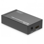 Digitus DS-55518 vaizdo ir garso signalų ilgintuvas AV imtuvas Juoda