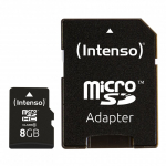 Intenso 8GB MicroSDHC Klasės 10