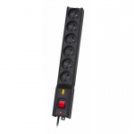 LESTAR LX 610 G-A K.:CZ 3.0M elektros tinklo ilgintuvas 5 m 230 AC i&scaron;vestis(ys / čių) Vidaus Juoda