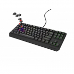GENESIS Thor 230 TKL klaviatūra Žaidimams USB + RF Wireless + Bluetooth QWERTY Juoda
