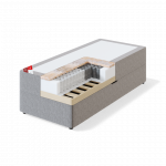 Sleepwell RED BOX-MATTRESS WITH STORAGE SPACE / 80x56x200 / medium / AVOLA Beige (19302)