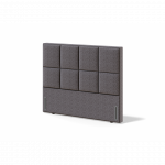 Sleepwell RED/BLACK KRONANG HEADBOARD / 121x130x12 / MANGO Dark Grey (18746)