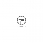 Fuj:tech 6-part extension cord, 5 m, braided, black