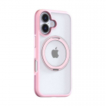 Torras Ostand R Fusion dėklas, skirtas iPhone 16 (rožinis)