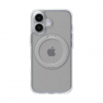 Torras Ostand Pro dėklas, skirtas iPhone 16 (skaidrus)