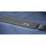 Logitech 920-012508 klaviatūra Pelė įskaityta Biuras RD belaidis ry&scaron;ys + &bdquo;Bluetooth&ldquo; QWERTY JAV tarptautinė versija Grafitas