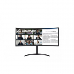 LG Monitorius LG 34WR55QK-B 34" juodas