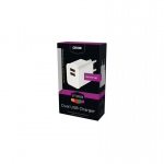 Grixx Power Adapter 220V White Dual USB A