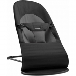 BabyBjorn BabyBj&ouml;rn Bouncer Balance Soft Woven -sitteri, juodas/pilkas