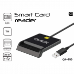Quick Greitas QR-510 i&scaron;maniojo asmens tapatybės kortelių skaitytuvas su USB