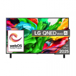 LG QNED AI 55QNED85A3C televizorius 139,7 cm (55") 4K Ultra HD Smart TV &bdquo;Wi-Fi&ldquo; Juoda