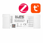 Psmart 5-in-1 LED Controller Dim CCT RGB RGBW RGBCCT 5-24V 15A PX Series ZigBee Tuya