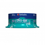 Verbatim DVD-RW Matt Silver 4,7 GB 25 vnt