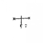 Gembird MA-D2-01 monitoriaus laikiklis arba stovas 81,3 cm (32") Stalas Juoda