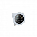 SmartWise WiFi smart thermostat COLOR, eWeLink app compatible, Type 'C' (dry contact), white front panel, colour touch display