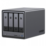 Ugreen NASync DXP4800 NAS Kompakti&scaron;kos N100 8 GB DDR5 0 TB UGOS Pro Juoda