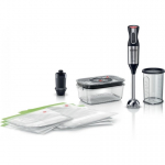 Bosch MSM6S20B 0,6 L Panardinamas mai&scaron;ytuvas 1000 W Juoda, Sidabras