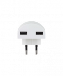 REV Travel Plug Traveler USA white