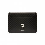 Karl Lagerfeld Karl Lagerfeld Sleeve KLCS16SAKHPKK 16" czarny|black Saffiano Mo