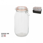 KITCHEN&GO Hermeti&scaron;kas indas 2000 ml, 25 x 12 x 12 cm, KITCHEN&GO