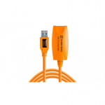 Tether Tools Tether Tools CU3017 USB kabelis USB 3.2 Gen 1 (3.1 Gen 1) 5 m USB A Oranžinė