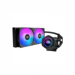 Cooler Master CPU vandens au&scaron;inimas MasterLiquid Core Nex 240 ARGB juodas