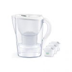 Brita Marella XL 3.5l filter jug + 4 cartridges PRO Pure Performance cartridges White