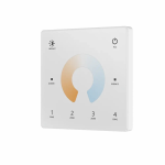 marka niezdefiniowana Remote Control CCT LED Panel Slim White Wall Mounted 4 Zone LED RF 2.4GHz SD Series