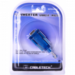 Cabletech KONVERTERIS USB/RS232-1.5M