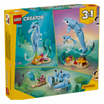 LEGO CREATOR 3 IN 1 31385 Jūros gyvūnai: Gražūs delfinai