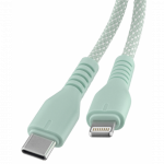 Qualo QKN-CL-21 USB-C - Lightning kabelis 12W / 1.5m / mėtų