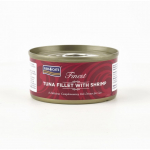FISH4DOGS FISH4CATS Tuno filė su krevetėmis - &scaron;lapias kačių maistas - 70g