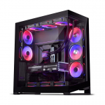 PHANTEKS NV-Series NV9 MK2 kompiuterio korpusas, didelis bok&scaron;tas, EATX, DRGB, grūdintas stiklas - juodas