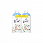 Lenor Audinių mink&scaron;tiklis Lenor Sensitive Cotton Fresh, 2x1,239 l (118 Skalbimų)