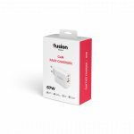 Fusion Accessories Fusion Accessories "Fusion Energy" įkroviklis 2 x USB-C | USB-A | 67W | 3A baltas (suderinamas su "Macbook" | "Dell" | HP | ASUS