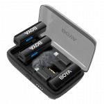 BOYA &bdquo;Boya BOYALINK V2.0&ldquo; &ndash; 2.4G mini belaidis mikrofonas kameroms, &bdquo;Android&ldquo; ir &bdquo;iOS&ldquo; įrenginiams