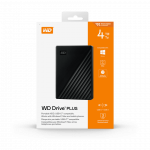 Western Digital WD Drive PLUS My Passport i&scaron;orinis kietasis diskas 4TB